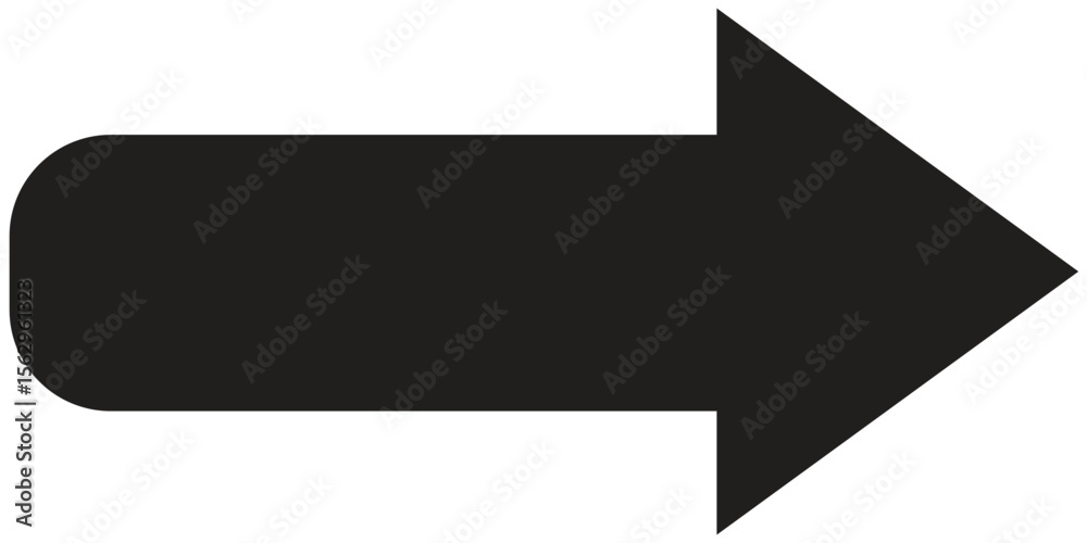 Long arrows icon set. Vector set of trendy long arrows left and right in flat style EPS10 Long arrows icon set. Vector set of trendy long arrows left and right in flat style EPS10