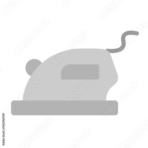 Iron Vector Flat Icon Design