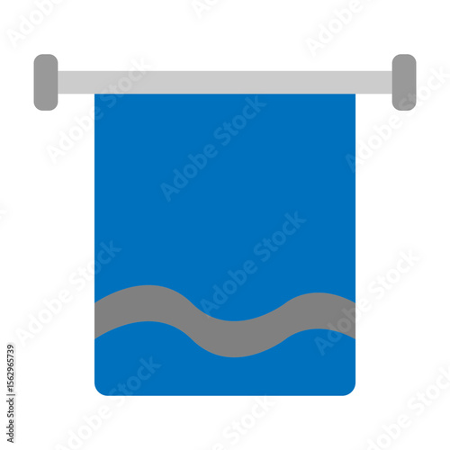 Towel Vector Flat Icon Design