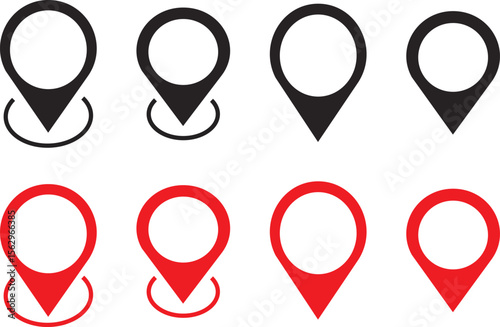 location icon set.location marker vector,Map pointer icon,vector illustration design,location vector sign icons symbol,
