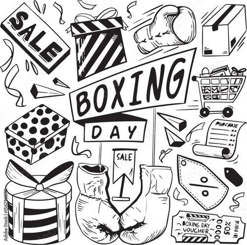 Boxing Day Doodles