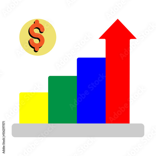 Venture Capital Vector Flat Icon Design