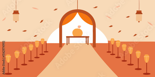 Red-haired girl celebrates success at home, reading by a starry light, a gift on the carpeted stairsRed-haired girl celebrates success at home, reading by a starry light, a gift on the carpeted stairs