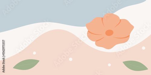 Cartoon illustration of a mother and baby's tiny pink feet, with a focus on their love and the mother's hand gently holding th