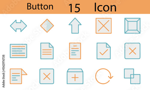 Arrow document checkmark cross refresh square icons