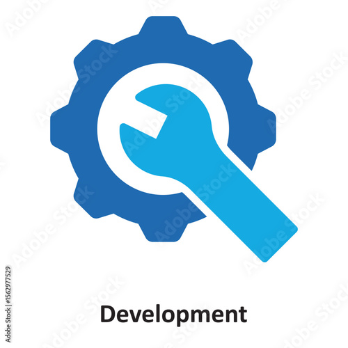Development Vector Icon which can easily modify or edit