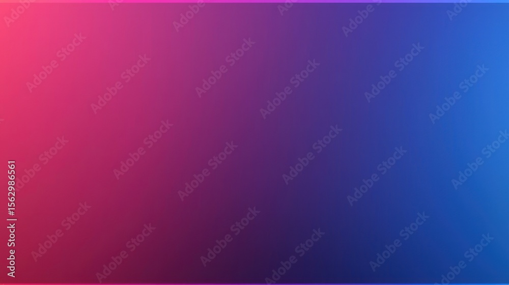 Obraz premium Smooth gradient red, pink, blue hues