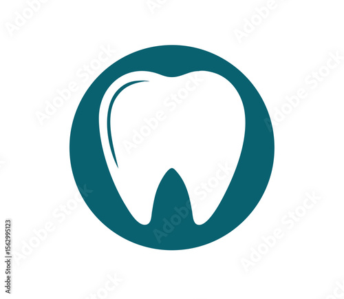 Dentist Logo tooth shape design vector template...Dental Clinic