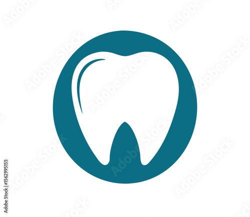 Dentist Logo tooth shape design vector template...Dental Clinic