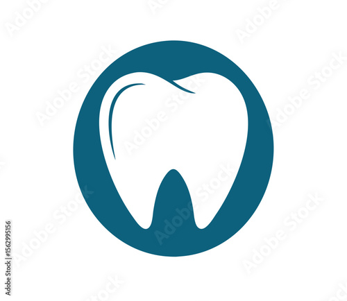 Dentist Logo tooth shape design vector template...Dental Clinic