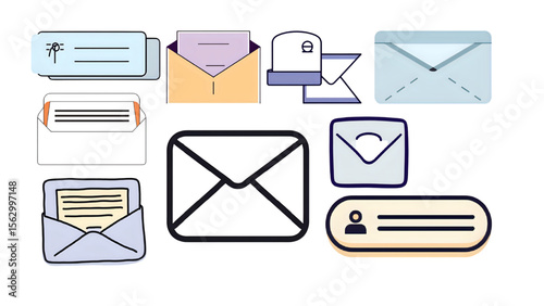 e mail icons
