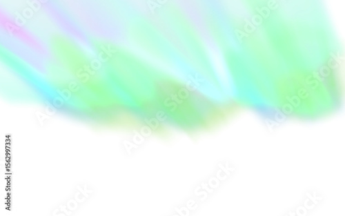 Aurora Borealis magical effect green blue, the elegant aurora lights glowing brightly at night