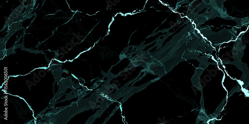 Abstract Dark Marble Texture with brown curly veins, can be use interior home decoration ceramic tile surface