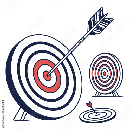 Goals target glyph style