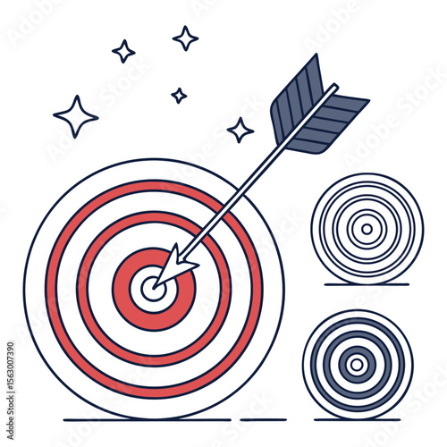 Goals target glyph style
