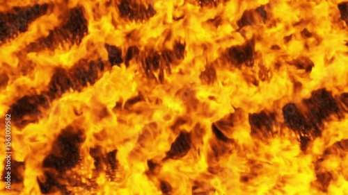 Slow Motion Shot of Fire Flames Isolated Large real fire burning
Bonfire burning trees at night. Bonfire burning brightly, heat, light, camping 3D render  luma matte