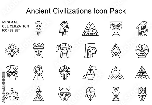 Ancient Civilizations Icon Pack