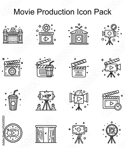 Movie Production Icons