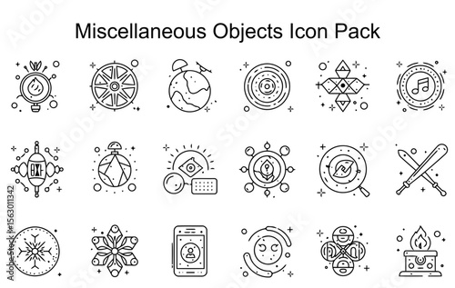 Miscellaneous Objects Icon Pack