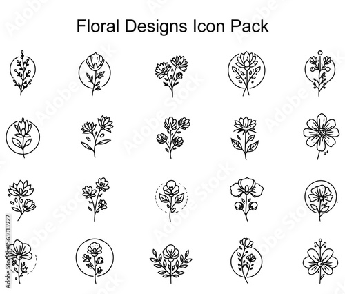 Floral Designs Icon Pack