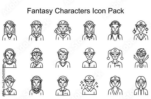 Fantasy Character Icons