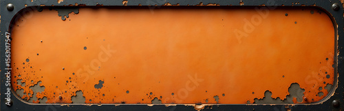 textured fiberboard background rough orange grunge surface dark framed appearance quite