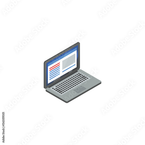 Office Tools Isometric Icon