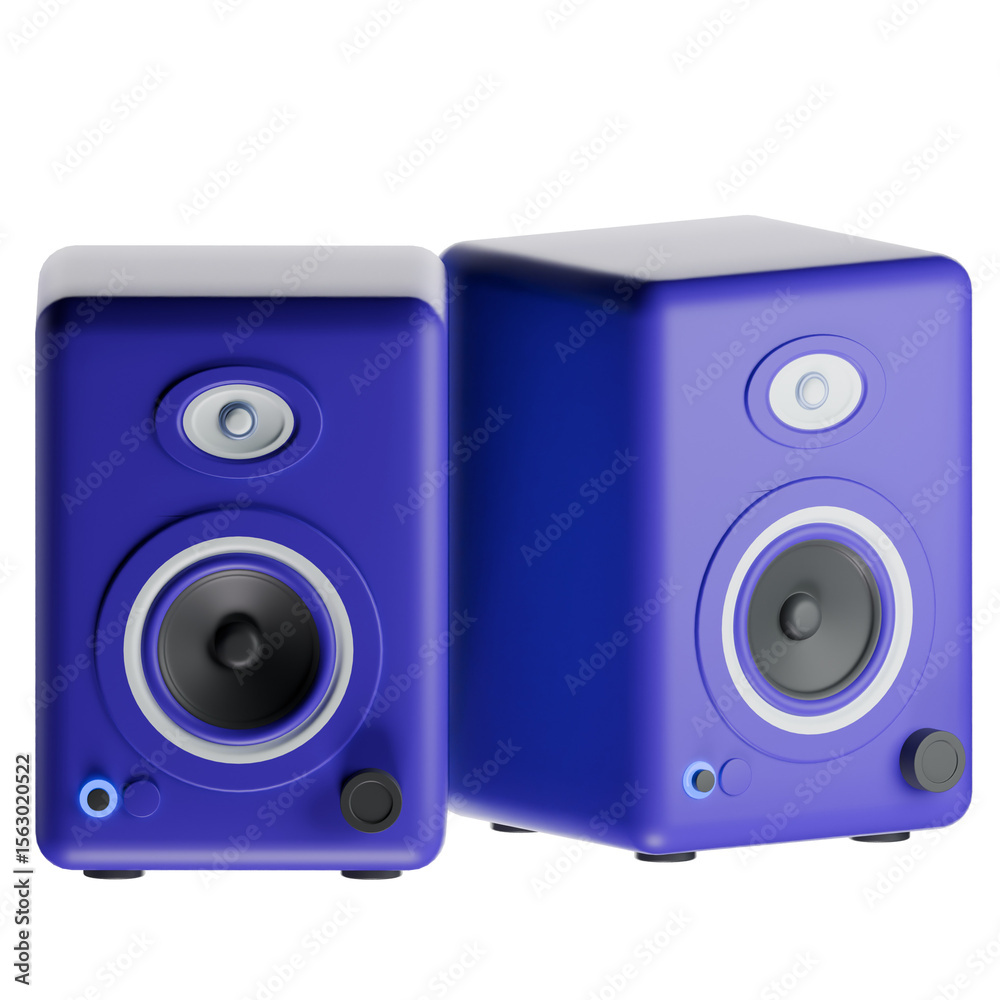 Obraz premium Speaker 3D Illustration