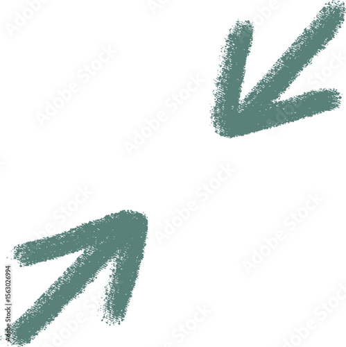 手書きでモスグリーンの画面縮小アイコン　Adobe Illustrator Artwork