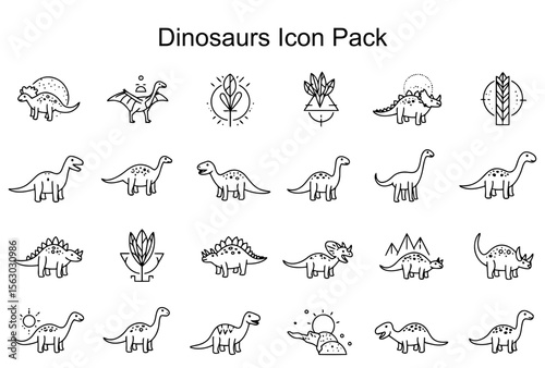 Dinosaur Icon Pack