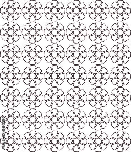 Islamic background jali in black color 