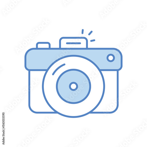 Flash Photography Icon vector stock illustration