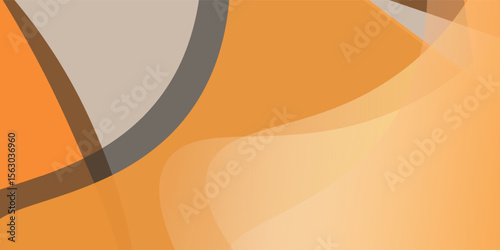 Warm and orange color background abstract art vector
