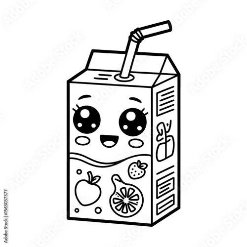 illustration of a bottle of milk