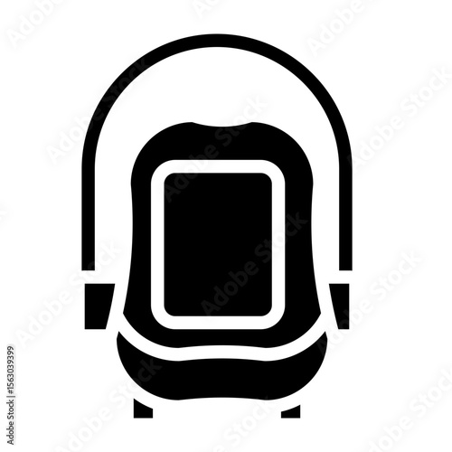 Booster Seat Vector Glyph Icon Design