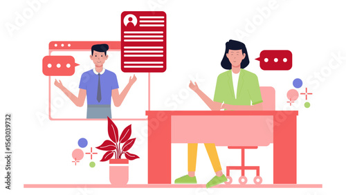 HR team updating remote work guidelines
