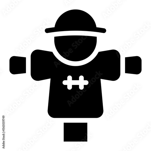 scarecrow glyph icon