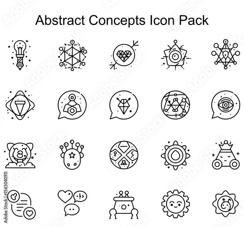 Abstract Concepts Icon Pack