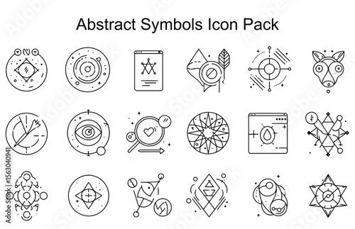 Abstract Symbols Icon Pack