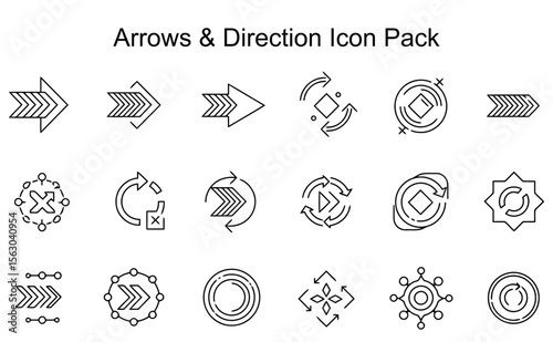 Arrows & Direction Icon Pack