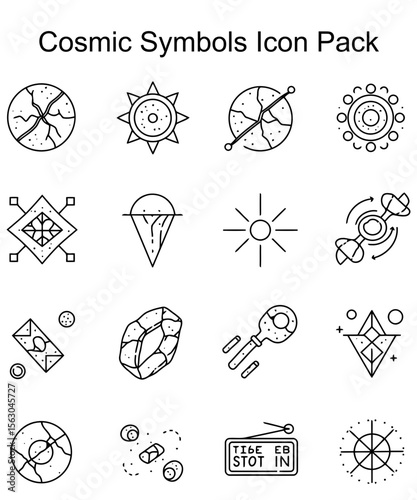 Cosmic Symbols Icon Pack
