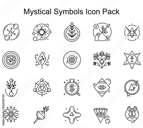 Mystical Symbols Icon Pack