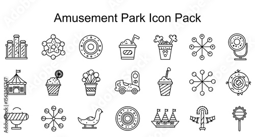 Amusement Park Icons