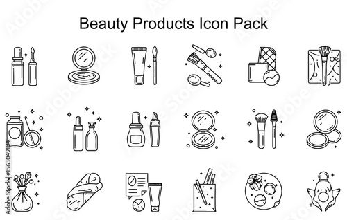 Beauty Products Icon Pack