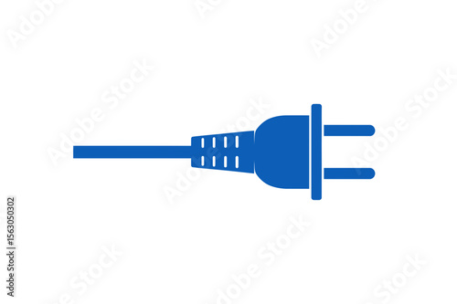 Electric plug vector illustration power supply