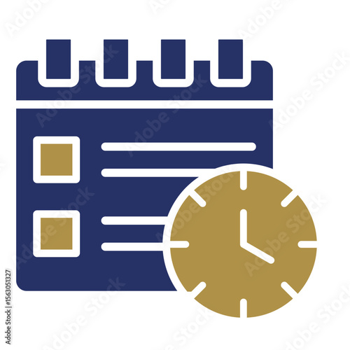 Task Scheduler   Icon Vector Illustration