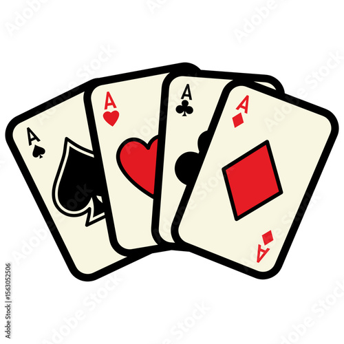 ace card poker blackjack diamond spades heart vector design