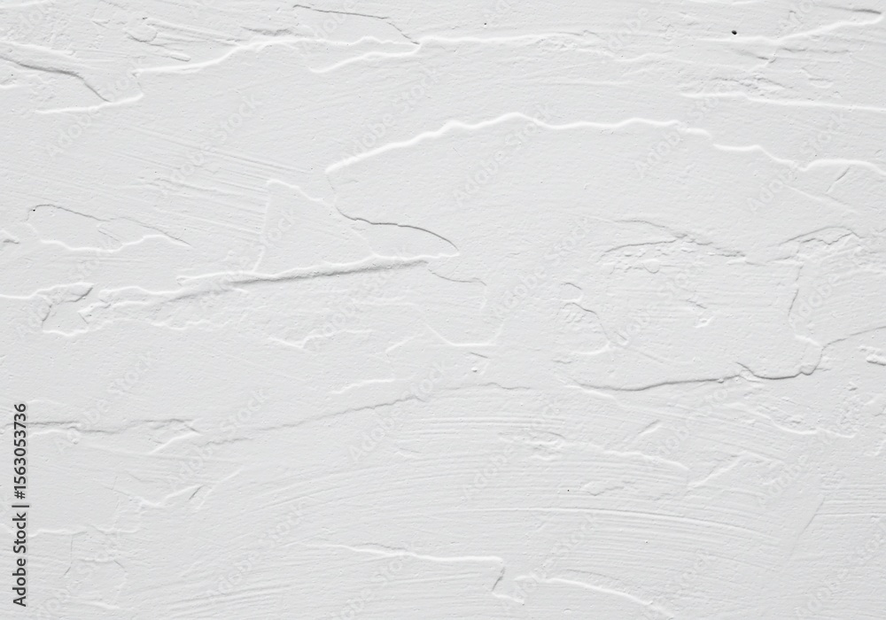 Textured White Wall with Brush Strokes and Subtle Surface Imperfections Textured White Wall with Brush Strokes and Subtle Surface Imperfections