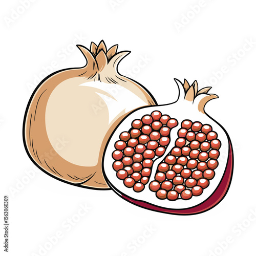 Pomegranate Fruit for Rosh Hashanah Celebrations, Cultural Symbols, Educational Content, and Holiday Blogs  