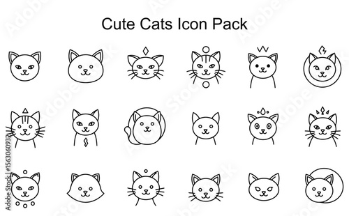 Cute Cats Icon Pack